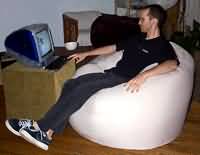 52 inch giant size with 6 foot tall man